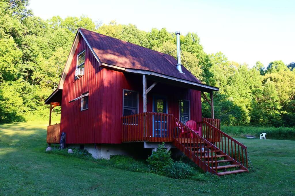Secluded Cabin On Red Haven Farm Irvine Zewnętrze zdjęcie